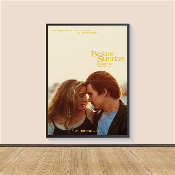 Before Sunrise Movie Poster Print, Canvas Wall Art, Room Decor, Movie Art, Gifts for HimHer, Movie Print, Art Print 1571525499