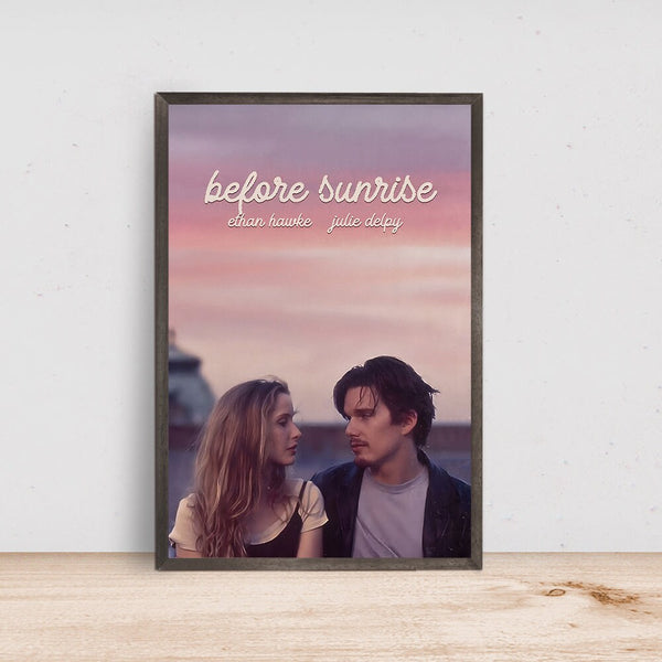 Before Sunrise Movie Poster, Room Decor, Home Decor, Art Poster for Gift 1551340795