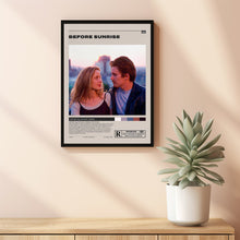 Before Sunrise Poster,Richard Linklater, Minimalist Movie Poster