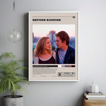 Before Sunrise Poster,Richard Linklater, Minimalist Movie Poster