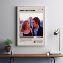Before Sunrise Poster,Richard Linklater, Minimalist Movie Poster