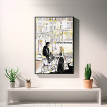 Before Sunrise, Movie Poster, Wall Art Prints, Art Poster, Canvas Material Gift, Keepsake, Home Decor, Live Room Wall Art 1591878721