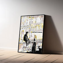 Before Sunrise, Movie Poster, Wall Art Prints, Art Poster, Canvas Material Gift, Keepsake, Home Decor, Live Room Wall Art 1591878721