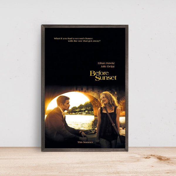 Before Sunset Movie Poster- Room Decor Wall Art - Canvas Fabric Print - Poster Gift 1540682875