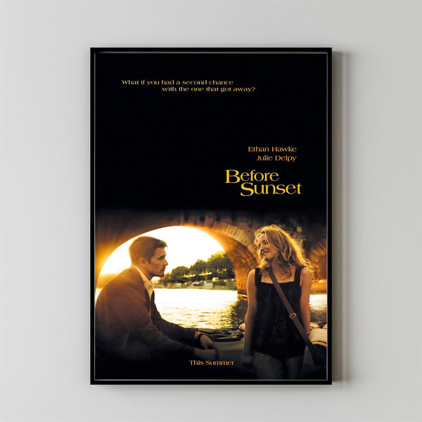 Before Sunset Movie Poster Art Print Movie Posters Gift for Movie lovers 1