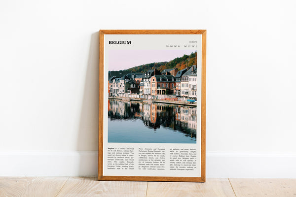 Belgium Print Europe Brussels Wall Art Poster Belgium  Poster  Poster  Poster  Art Gift 1690257054