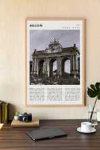 Belgium Wall Art Brussel Europe Poster Poster Belgium  Black White Poster  Poster  Art Gift 1688398576