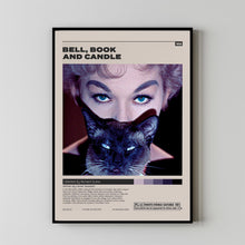 Bell Book and Candle Poster,Richard Quine, Minimalist Movie Poster