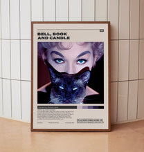 Bell Book and Candle Poster,Richard Quine, Minimalist Movie Poster