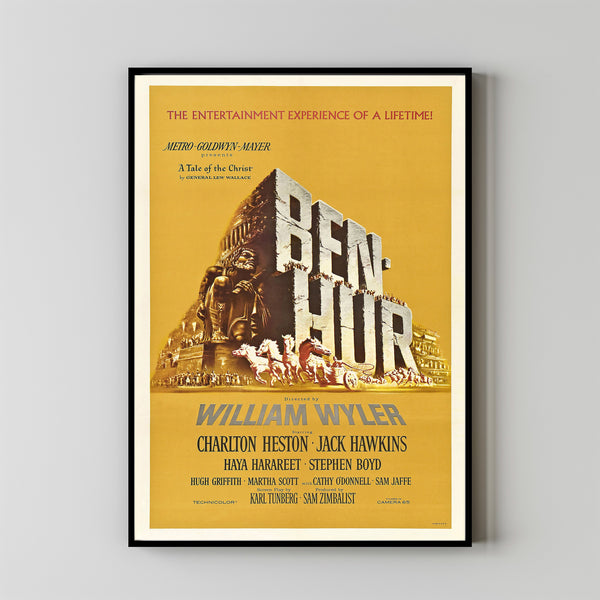 Ben-Hur Movie Poster,Film Fan Collectibles,Vintage Movie Poster,Home Decor,Wall Art,Poster Gifts