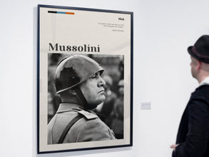 Benito Mussolini Poster Wall Art  Poster  Art Gift Quote Benito Amilcare Andrea Mussolini  Italian dictator journalist 1575312275