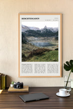 Berchtesgaden National Park Wall Art Poster Poster Germany Berchtesgaden National Park  Black White Poster  Gift 1699744399