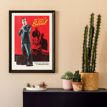Better Call Saul Mid Century Movie Poster  Mid Century Film Poster  Minimalist Movie Poster    Wall Art Poster 1289256757
