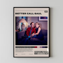 Better Call Saul, Vince Gilligan, Minimalist Tv Series, Vintage Retro Art Print