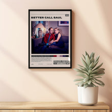 Better Call Saul, Vince Gilligan, Minimalist Tv Series, Vintage Retro Art Print