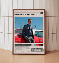 Better Call Saul, Vince Gilligan, Minimalist Tv Series, Vintage Retro Art Print 1
