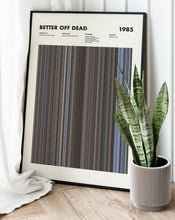 Better Off Dead Movie Barcode Print, Better Off Dead Print, Better Off Dead Poster, Better Off Dead Wall Art, Movie Buff Gifts 1655084455