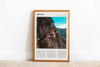 Bhutan Print Asia Thimphu Wall Art Poster Bhutan Poster  Black White Poster  Poster  Art Gift 1690237050