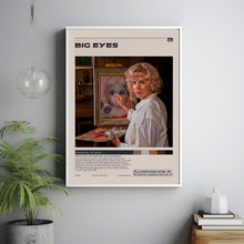 Big Eyes Poster,Tim Burton, Minimalist Movie Poster