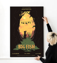 Big Fish 2003 Artwork Movie Poster High Quality Print Photo Wall Art Canvas Cloth Multi size 1621928682