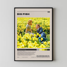 Big Fish Poster,Tim Burton, Minimalist Movie Poster