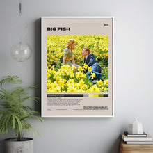 Big Fish Poster,Tim Burton, Minimalist Movie Poster