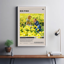 Big Fish Poster,Tim Burton, Minimalist Movie Poster