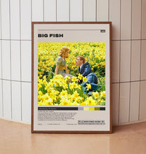 Big Fish Poster,Tim Burton, Minimalist Movie Poster