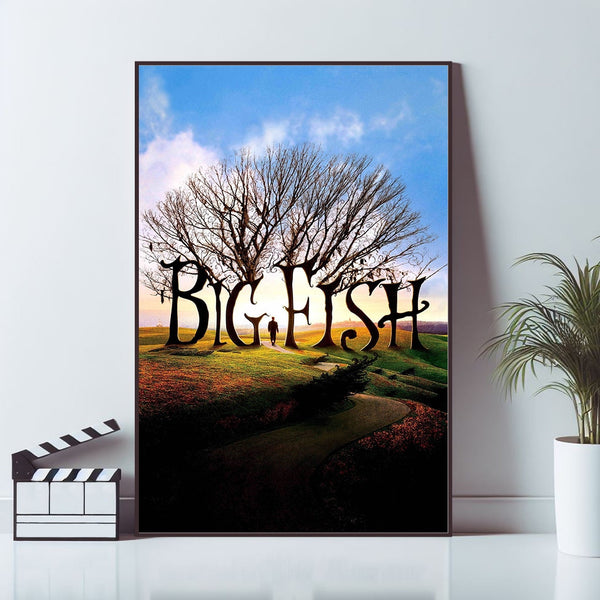 Big Fish, Movie Poster, Wall Art Prints, Art Poster, Canvas Material Gift, Keepsake, Home Decor, Live Room Wall Art 1599168781