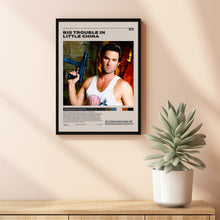 Big Trouble in Little China Poster,John Carpenter, Minimalist Movie Poster