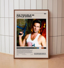 Big Trouble in Little China Poster,John Carpenter, Minimalist Movie Poster