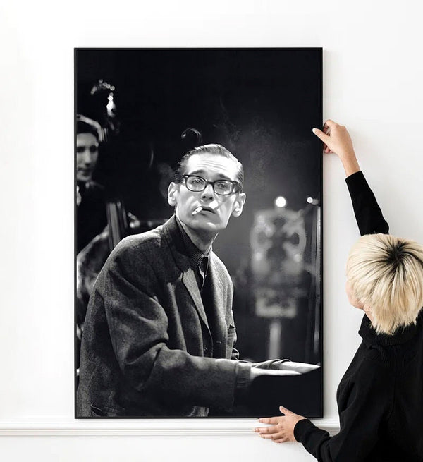 Bill Evans Music Poster High Quality Print Photo Wall Art Canvas Cloth Multi size 1620125516