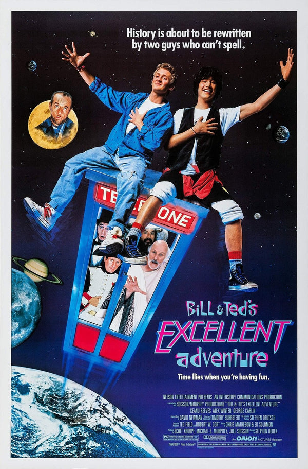 Bill and Teds Excellent Adventure Alternative Film Movie Print Wall Art Poster 1578864527