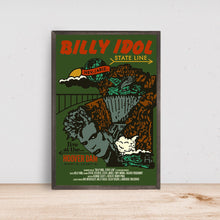 Billy Idol State Line Movie Poster - Room Decor Wall Art - Canvas Fabric Print - Poster Gift 1599522720