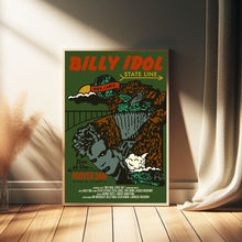 Billy Idol State Line Movie Poster - Room Decor Wall Art - Canvas Fabric Print - Poster Gift 1599522720