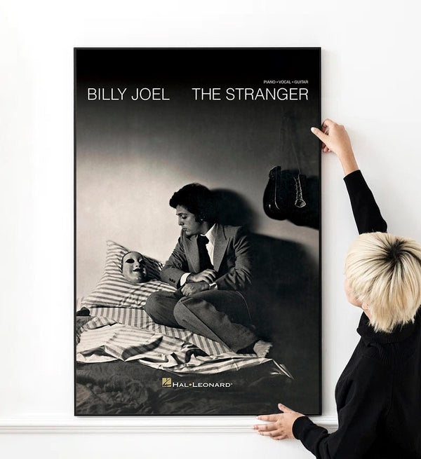 Billy Joel The Stranger Music Poster High Quality Print Photo Wall Art Canvas Cloth Multi size 1634300127