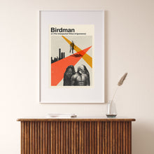 Birdman Movie Mid Century Movie Poster  Film Posters  Minimalist Movie Poster    Wall Art Poster 1124371556