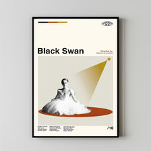 Black Swan Poster, Black Swan Movie, Vintage Modern, Album Cover Poster, Minimalist Art, High Quality, Wall Art, Modern Vintage