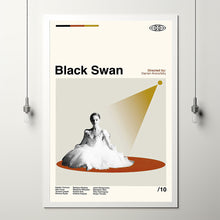 Black Swan Poster, Black Swan Movie, Vintage Modern, Album Cover Poster, Minimalist Art, High Quality, Wall Art, Modern Vintage