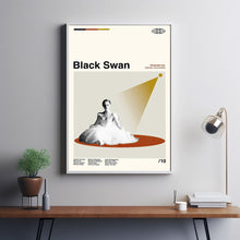 Black Swan Poster, Black Swan Movie, Vintage Modern, Album Cover Poster, Minimalist Art, High Quality, Wall Art, Modern Vintage