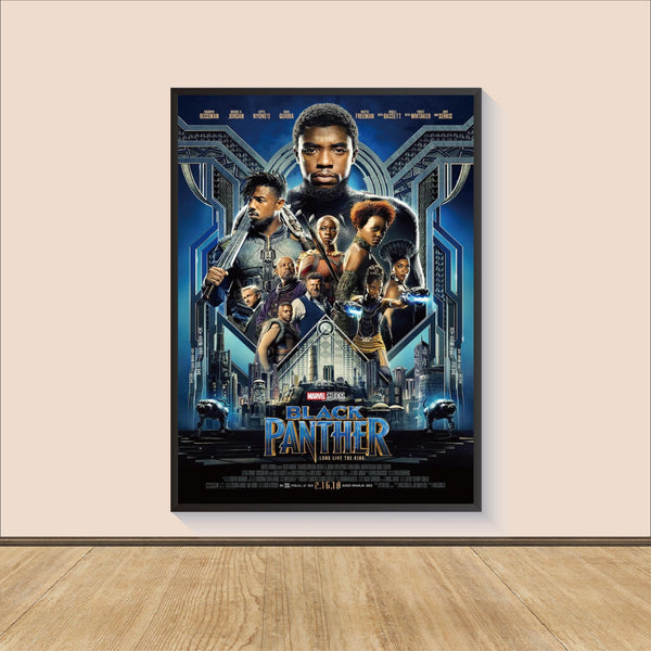 Black Panther Movie Poster Print, Canvas Wall Art, Room Decor, Movie Art, Gifts for HimHer, Wall Art Print, Art Poster For Gift,Movie Print 1570558307