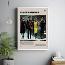 Black Panther Poster,Ryan Coogler, Minimalist Movie Poster