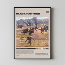 Black Panther Poster, Ryan Coogler, Minimalist Movie Poster, Vintage Retro Art