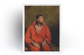 Black Slave Oil Canvas Wall Art Poster Painting The Captive Slave Vintage Antique Poster Fine Art  Poster  Art Gift 1543700844