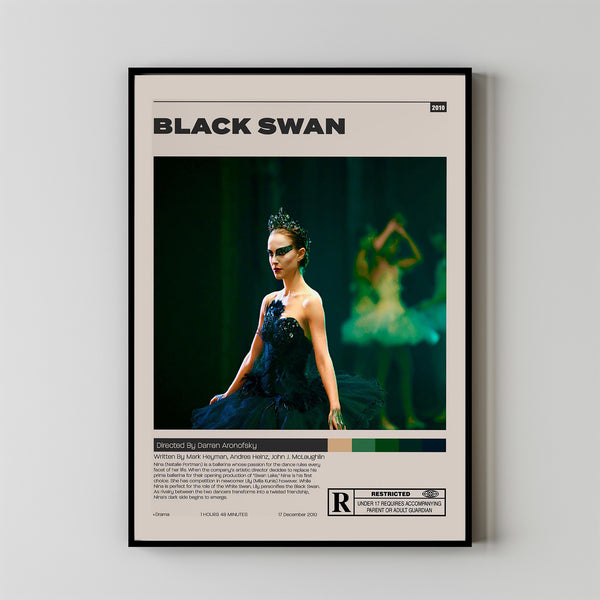 Black Swan Poster,Black Swan, Minimalist Movie Poster – mythicwall