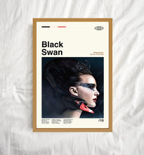 Black Swan Poster, Black Swan Print, Darren Aronofsky, Retro Poster, Minimalist Art, Vintage Poster, Midcentury Art, Movie Poster, Wall Art 1730447983