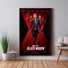 Black Widow Movie Poster 2021 Film - Room Decor Wall Art - Canvas Fabric Print - Poster Gift 1511280115
