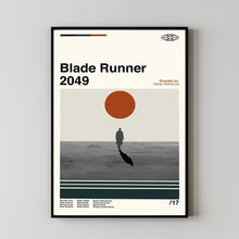 Blade Runner 2049 Movie Poster, Album Film Poster, Wall Art, Minimalist Art, Retro Poster, Vintage Poster, Wall Decor