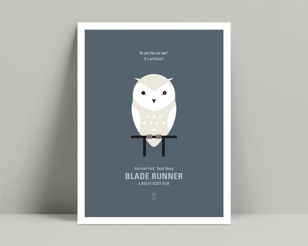 Blade Runner - Minimalist Poster, Blade Runner Poster, Harrison Ford, Rutger Hauer, Sean Young, Blade Runner 2049, Ridley Scott Movies 791690298