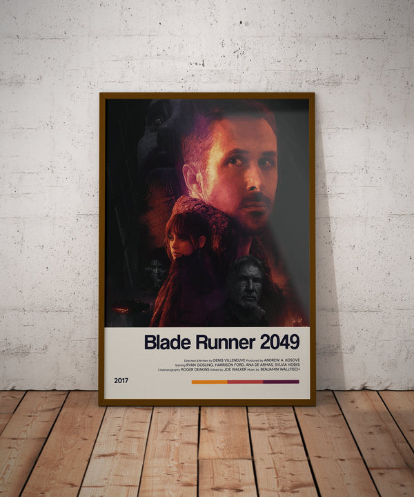 Blade Runner 2049 Movie Poster - Retro Movie Poster Print - Wall Art Poster Decor - Vintage Movie Poster Art - Minimalist Movie Poster 1666141169 - Copy (3)